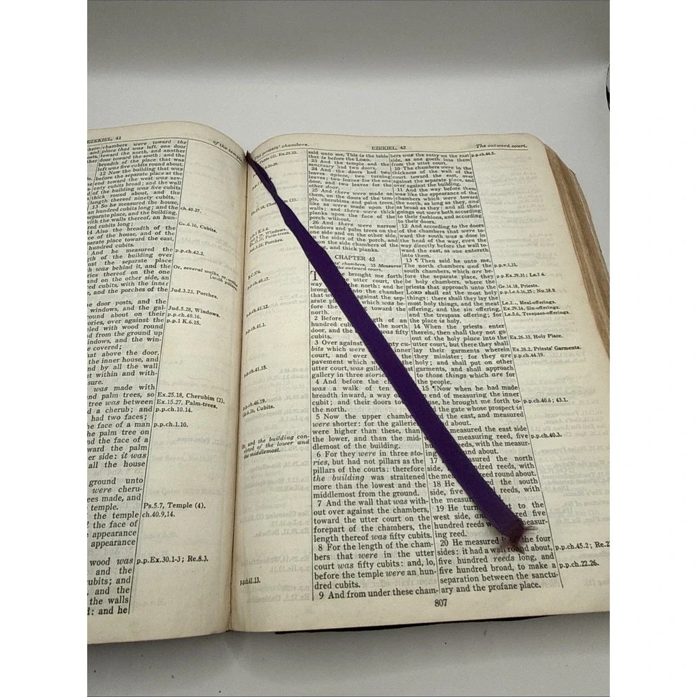VINTAGE‎ The New Chain Reference Bible Thompson KJV 3rd Improved Edition 1934